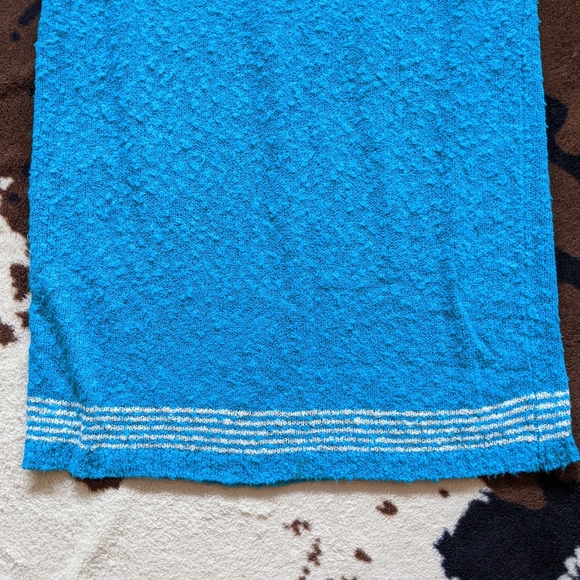 BLUE STRIPE SKIRT - Picture 3 of 4